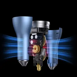 شارژر فندکی فست شارژ سه پورت 65 وات بیسوس Baseus Golden Contactor Pro car charger USB + 2 Type C 65W CGJP010013