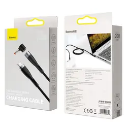 کابل شارژر مغناطیسی لپ تاپ لنوو 2 متر 100 وات بیسوس Baseus Zinc Lenovo Type C to DC CATXC-T01