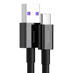 کابل شارژ سریع و دیتا usb به تایپ سی 66 وات بیسوس Baseus Superior USB to Type C 66 W Super Charge 1 m CATYS-01