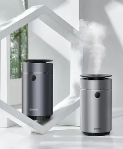 دستگاه بخور سرد و مرطوب کننده هوا ماشین بیسوس Baseus electric air humidifier for home office car gray DHSG-0G