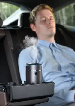 دستگاه بخور سرد و مرطوب کننده هوا ماشین بیسوس Baseus electric air humidifier for home office car gray DHSG-0G