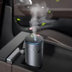 دستگاه بخور سرد و مرطوب کننده هوا ماشین بیسوس Baseus electric air humidifier for home office car gray DHSG-0G
