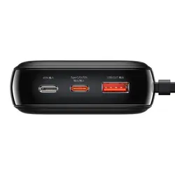 پاوربانک 20000mAh فست شارژ 22.5 وات بیسوس Baseus Qpow powerbank 20000mAh with Type C cable 22.5W