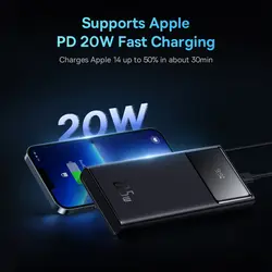 پاوربانک 22.5 وات 10000mAh بیسوس Baseus Star-Lord Fast Charge Power Bank 10000mAh 22.5W