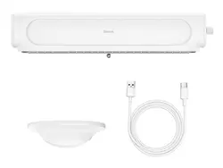 پنکه رومیزی همراه با قابلیت قرارگیری برروی مانیتور بیسوس BASEUS ACQS000002 Refreshing Monitor Clip-On & Stand-Up Fan