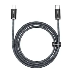 کابل تایپ‌سی به تایپ‌سی 100 وات 2 متر بیسوس Baseus CALD000316 Dynamic Series Type-C to Type-C 100W Fast Charging Data Cable 2M