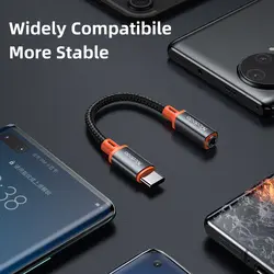 کابل تبدیل تایپ سی به جک 3.5 میلیمتری Aux مک دودو CA-7561 Lite McDoDo Audio Cable Type-C To DC 3.5