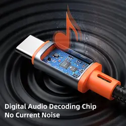 کابل تبدیل تایپ سی به جک 3.5 میلیمتری Aux مک دودو CA-7561 Lite McDoDo Audio Cable Type-C To DC 3.5