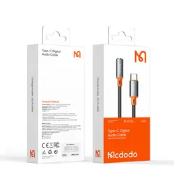 کابل تبدیل تایپ سی به جک 3.5 میلیمتری Aux مک دودو CA-7561 Lite McDoDo Audio Cable Type-C To DC 3.5