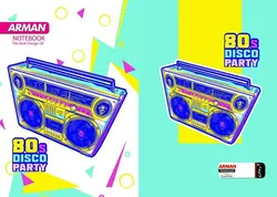 دفتر 50 برگ خط دار جلد طلقی کلاسیک