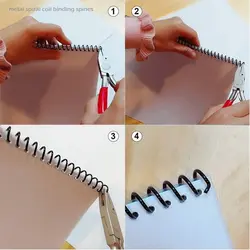 فنر صحافی مارپیچ 16- جعبه 120 عددی