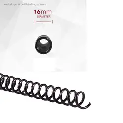 فنر صحافی مارپیچ 16- جعبه 120 عددی