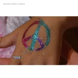 تاتو موقت اکلیلی شیمر