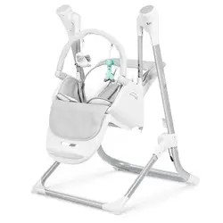 صندلی غذاخوری و تاب برقی طوسی جیکل jikel مدل 90-Comfort3