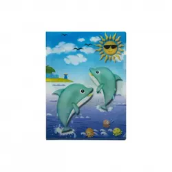 پوشه A4 طرح دار پاپکو