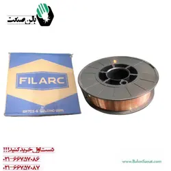 سیم جوش CO2 فیلارک سایز 0.8 میلی متر حلقه 5 کیلویی قرقره کوچک