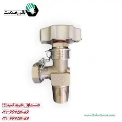 شیر استیل راست گرد