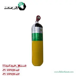 کپسول فولادی 6 لیتری درجه دار