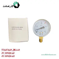 گیج فشار 40 بار استیلن زینسر