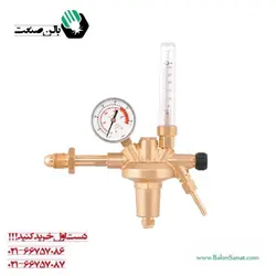 مانومتر آرگون فلومتردار سری اروپایی ایلدیز کد 5240F30 EUROREG