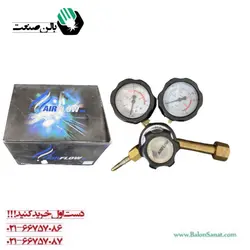 مانومتر آرگون و co2 ایرفلو ایتالیا 10 بار