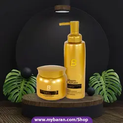 شامپو و ماسک موی بی بیوتی Be Beauty کراتین و کلاژن
