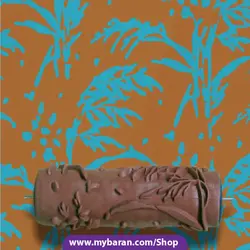 رول غلطک طرح دار GR-11 با طرح شاخه و برگ