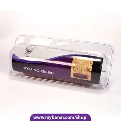 رول غلطک طرح دار GR-26 با طرح چوب