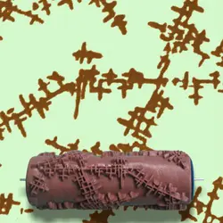 رول غلطک طرح دار GR-27 با طرح گرافیکی