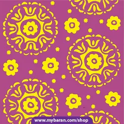 غلطک طرحدار GR-83 با طرح های ماندالا ✽❁