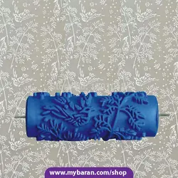 رول غلطک طرح دار آبی Z56 مشابه GR-06