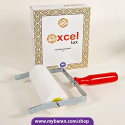 دسته غلطک طرح دار فومی ترکیه ای 6 اینچ