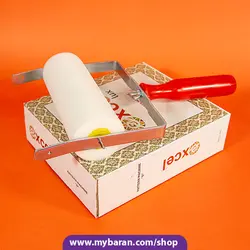 دسته غلطک طرح دار فومی ترکیه ای 6 اینچ
