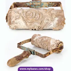 مدل سه بعدی غلطک طرح دار نقاشی ساختمان و دیوار 3D