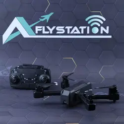 کواد کوپتر دوربین دار تاشو lh-x52wf با ارسال زنده تصویر