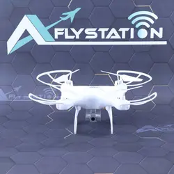 کوادکوپتر دوربین دار f82 با ارسال زنده تصویر - رنگ سفید