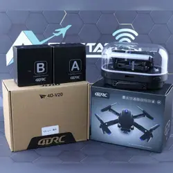 کوادکوپتر دوربین دار 4drc V20 با ارسال زنده تصویر