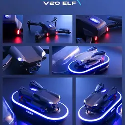 کوادکوپتر دوربین دار 4drc V20 با ارسال زنده تصویر