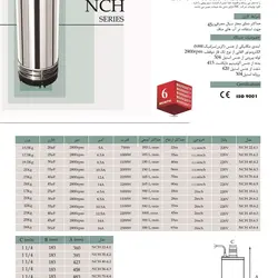 کف کش 45 متری 2 اینچ ایران پمپ مدل NCH 45.6.3