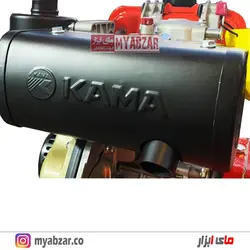 تیلر 5.5 اسب کاما کاما استارتی(شاسی - موتور - گیربکس کاما اصلی)