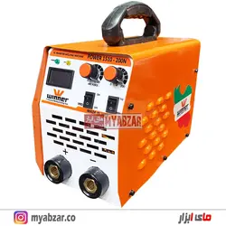 دستگاه جوشکاری 200 آمپر وینر مدل POWER 1510 -200N (دارای کابل,انبر اتصال و انبر جوش)