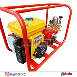 سمپاش زنبه ای موتور روبین 5 اسب با پمپ 45 بار جدید