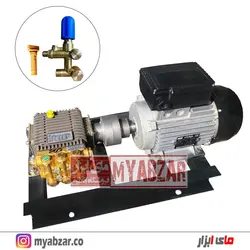 کارواش صنعتی تک فاز 110 بار برتولینی با موتور سایر ایتالیا