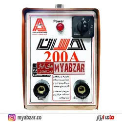 ترانس سلکتوری 200 آمپر احسان(دارای کابل,انبر اتصال و انبر جوش)