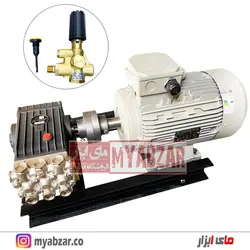 کارواش صنعتی سه فاز 200 بار اینترپمپ با موتور الکتروژن