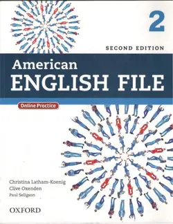 کتاب امریکن انگلیش فایل دو American English File 2nd 2 SB+WB+2CD+DVD