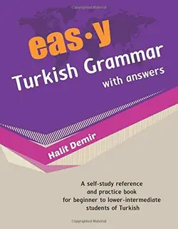 کتاب زبان ترکی استانبولی easy Turkish Grammar with answers