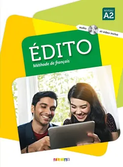 کتاب فرانسه ادیتو EDITO 2 Niveau A2 + Cahier + DVD