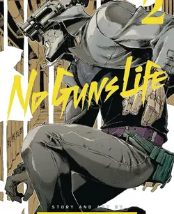 خرید مانگا No Guns Life مانگا زندگی بدون اسلحه زبان انگلیسی 15 جلدی