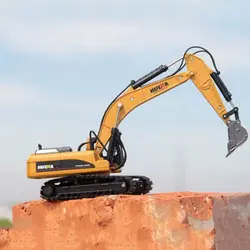 ماکت فلزی بیل مکانیکی راه سازی Huina 1910 مقیاس 1:40